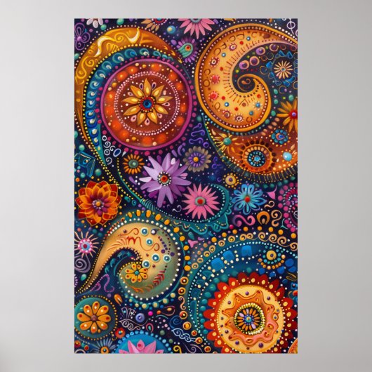 Tableau numérique autochtone : Histoires de rêve A (Devant)