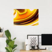 Tableau numérique de l'ordinateur Poster Abstrait (Bureau à domicile)