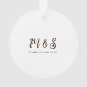 Tableau numérique des couronnes automnales (dos)