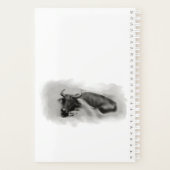 Tableau original Eau Buffalo Ox personnalisé Année (Dos)