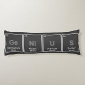 Tableau périodique coussin du corps GeNiUS (Dos)