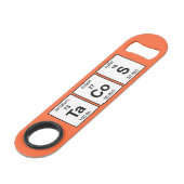 Tableau périodique de tacos (Devant angulaire)