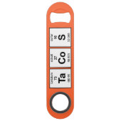 Tableau périodique de tacos (Dos)