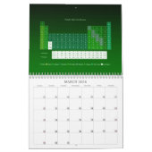 Tableau périodique des éléments Calendrier par Jan (Mar 2026)