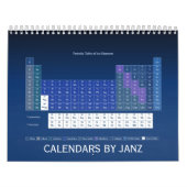 Tableau périodique des éléments Calendrier par Jan (Protection)