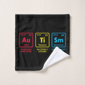 Tableau périodique des éléments de sensibilisation (Gant de toilette)