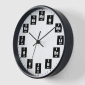 Tableau périodique des éléments Horloge numérique  (Angle)