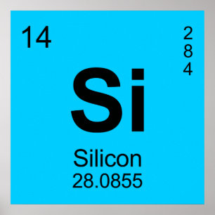 Tableau périodique des éléments (Silicon)