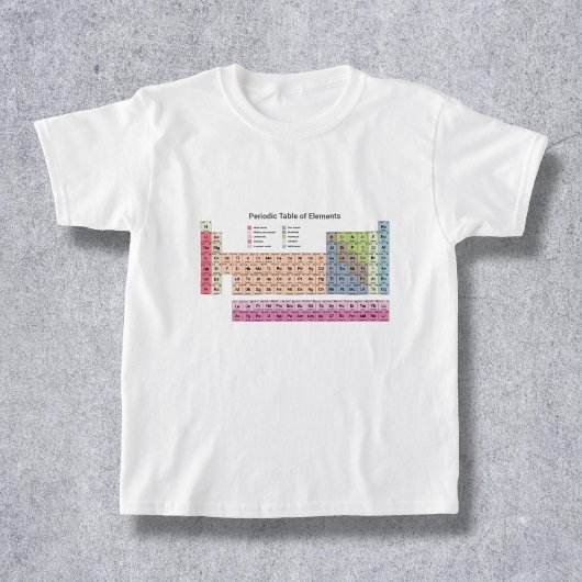 Tableau périodique des éléments T-shirt enfant