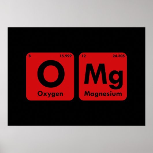 Tableau périodique OMG (Devant)