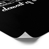 Tableau Périodique Père Funny Chimie Papa (Coin)