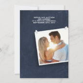 Tableau | Photo | Invitation de réception de maria (Dos)