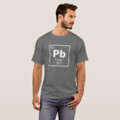 Tableau Plomb / Périodique - T-shirt Élément Pb (Devant entier)