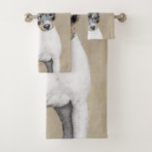 Tableau Rat Terrier - Cute Original Chien Art (En situation)