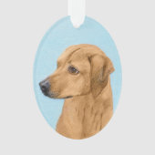 Tableau Rhodesian Ridgeback - Art Chien original (devant)