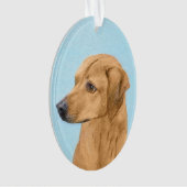 Tableau Rhodesian Ridgeback - Art Chien original (devant)