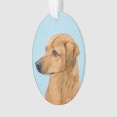 Tableau Rhodesian Ridgeback - Art Chien original (devant)