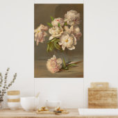 Tableau Rose vintage (Cuisine)