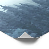 Tableau Rustique 10 Table Misty Blue Pines Siège (Coin)