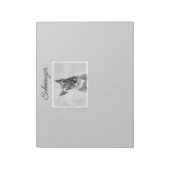 Tableau Schnauzer (géant) - Bloc-notes d'art pour (Tourné)