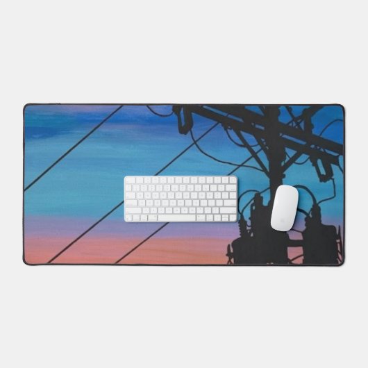 Tableau 'Sunset Hum' (Clavier et souris)