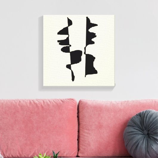 Tableau Toile Tendue - Abstrait Dual Face (Insitu(Salon))