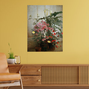 Tableau vintage côté d'une serre par Lambdin