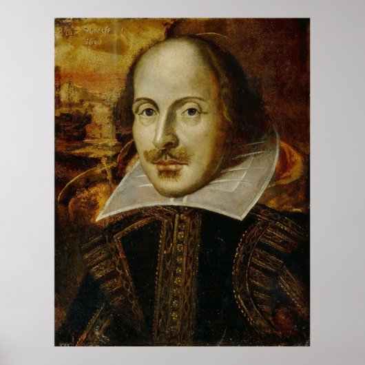 Tableau vintage de William Shakespeare (Devant)