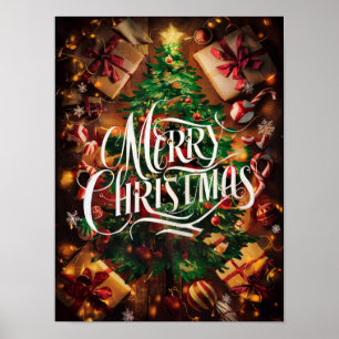 Tableaux à l'huile de Noël Affiches et imprimés #3