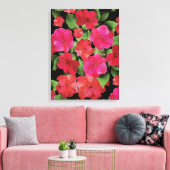 Tableaux en toile Impatiens (Insitu(Salon))