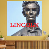 Tableaux étirés Impression du président Lincoln (Insitu(Salon))