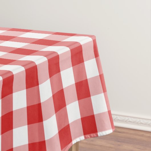 Tablecloth "60x84" Red Checkerboard Tafelkleed (Voorbeeld)