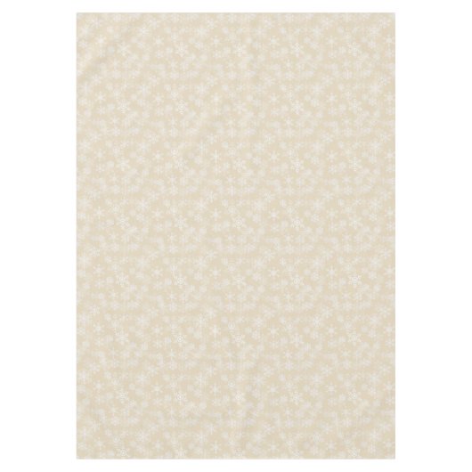 Tablecloth "60x84" Snowflakes Tafelkleed (Voorkant)