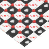 Tablecloth Ace Card Red Diamonds Tafelkleed (Gekanteld)
