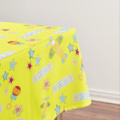 Tablecloth Baby Airplane Yellow Tafelkleed (Voorbeeld)