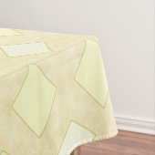 Tablecloth Beige Gold Stripe Tafelkleed (Voorbeeld)