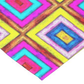 Tablecloth Colorful Colour Squares Tafelkleed (Gekanteld)