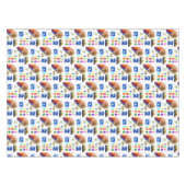 Tablecloth Colorful Pencils Numbers Tafelkleed (Voorkant (Horizontaal))