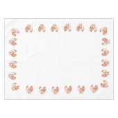 Tablecloth - Copper Wire Kippen Tafelkleed (Voorkant (Horizontaal))