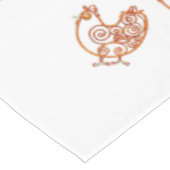 Tablecloth - Copper Wire Kippen Tafelkleed (Gekanteld)