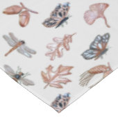 Tablecloth crème met natuur druk tafelkleed (Gekanteld)