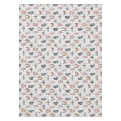 Tablecloth crème met natuur druk tafelkleed (Voorkant)