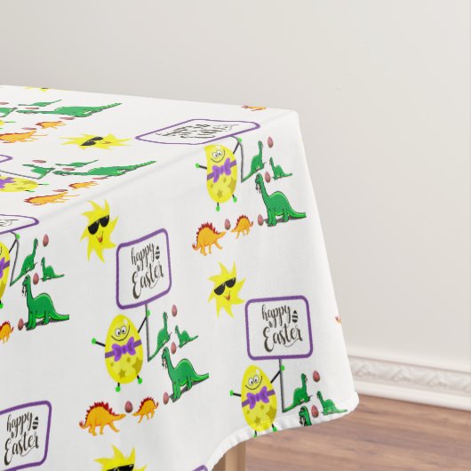 Tablecloth Easter Dinosaur Tafelkleed (Voorbeeld)