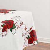 Tablecloth Floral Red Rose Tafelkleed (Voorbeeld)
