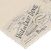 Tablecloth France Paris beige black Tafelkleed (Gekanteld)