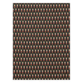 Tablecloth Red Green and Gold Nutcrackers Tafelkleed (Voorkant)