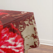 Tablecloth Red Rose Waterverf Tafelkleed (Voorbeeld)