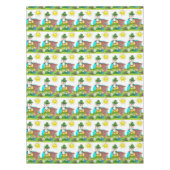 Tablecloth Saint Patrick's Day Penguin Tafelkleed (Voorkant)