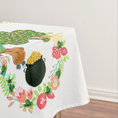 Tablecloth Saint Patrick's Day Teddy Bear Tafelkleed (Voorbeeld)