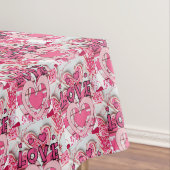 Tablecloth Valentijnsdag Love Tafelkleed (Voorbeeld)
